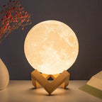 "The Lunar Glow" - 3D Rechargeable Moon Lamp 🌙