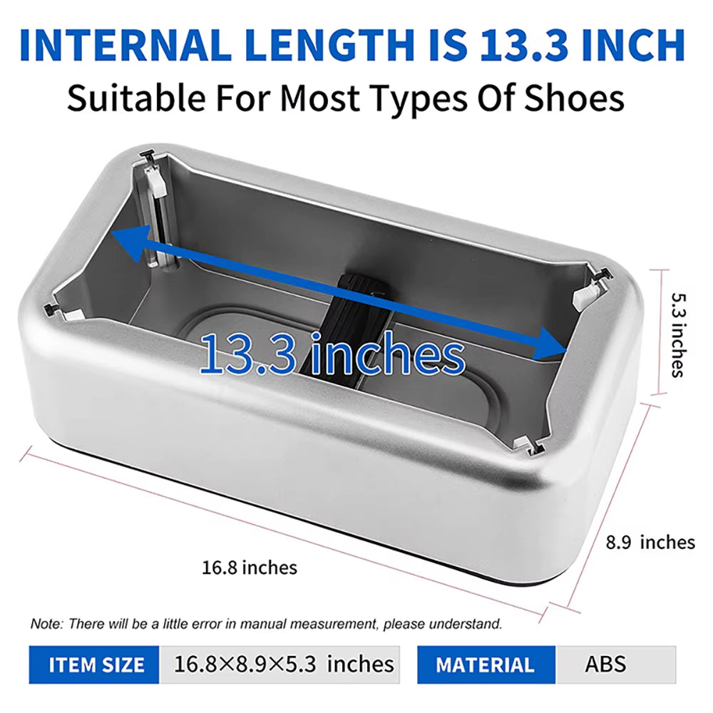 Automatic Shoe Cover Dispenser Hand-Free Shoe Covers Machine Portable ABS Anti-Slip Base Overshoes Machine for Home Office