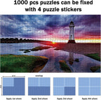 Preserve 6 X 1000 Jigsaw Puzzle Glue Sheets - 24 Peel and Stick Saver Sheets, No Stress & No Mess Backing Adhesive to Preserve Your Puzzle