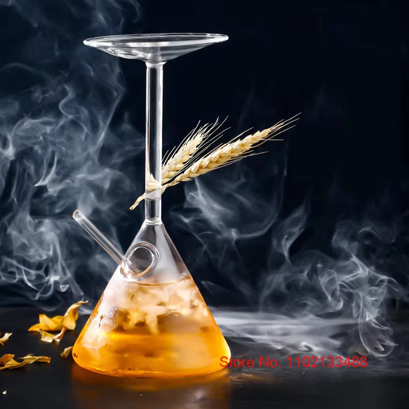 The Topsy-Turvy Cocktail Glass