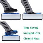 Automatic Shoe Cover Dispenser Hand-Free Shoe Covers Machine Portable ABS Anti-Slip Base Overshoes Machine for Home Office