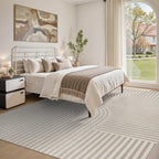  ["The FreshStart" - Machine Washable Geometric Rug ✨