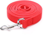 Nylon Dog Leash with 2-Layer, 4 FT/ 6 FT/ 7FT Long, 1 Inch Wide for Medium Large Dogs